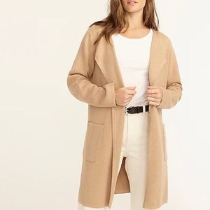 J. Crew Juliette collarless sweater-blazer | LIKE NEW